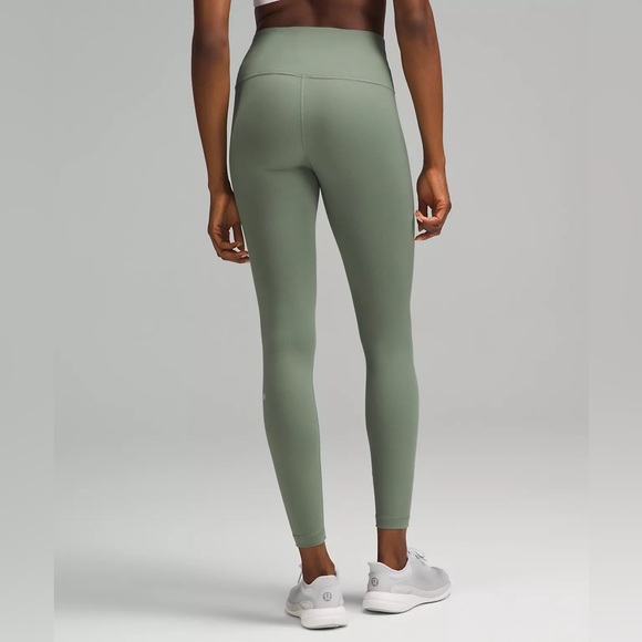 NWT Lululemon Wunder Train High-Rise Ribbed Tight 28" - SIZE 10 - Picture 3 of 11